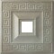 Ekena Millwork Eris Ceiling Medallion (Fits Canopies up to 9 7/8"), 18"W x 18"H x 3 1/2"ID x 1 1/8"P, Flash Gold CM18ERFLS - alternate 1
